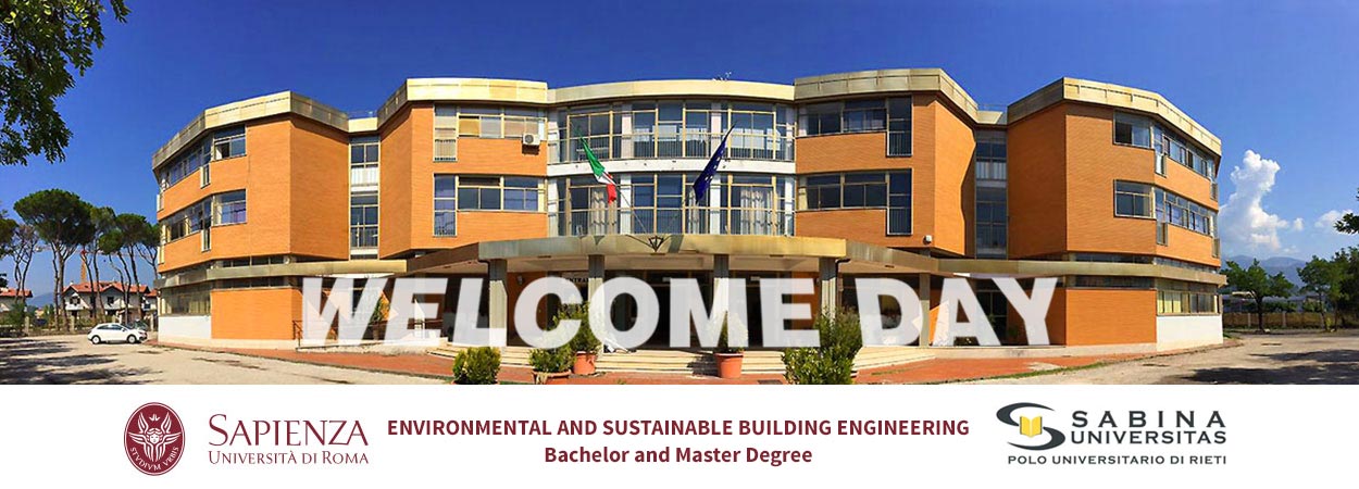 Environmental and Sustainable Building Engineering | Welcome Day: 23rd September 2020 h. 10.00