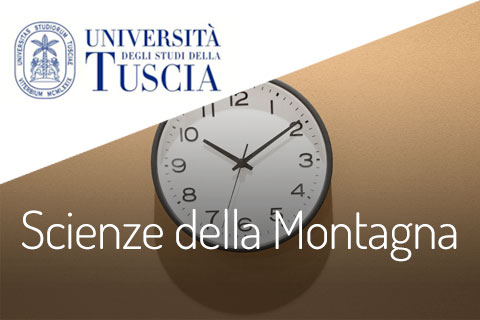 Unitus • Scienze della Montagna | Modifica orario lezioni Prof.ssa Baldi e Prof.ssa Liburdi