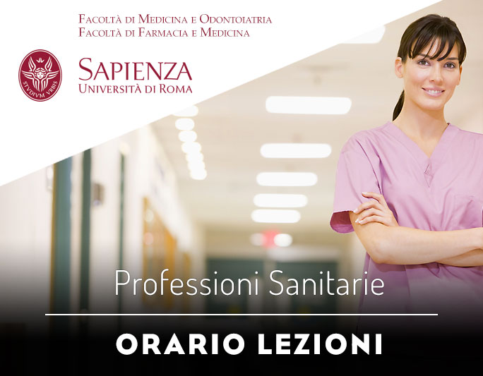 Professioni Sanitarie: orario lezioni di martedì 20 ottobre