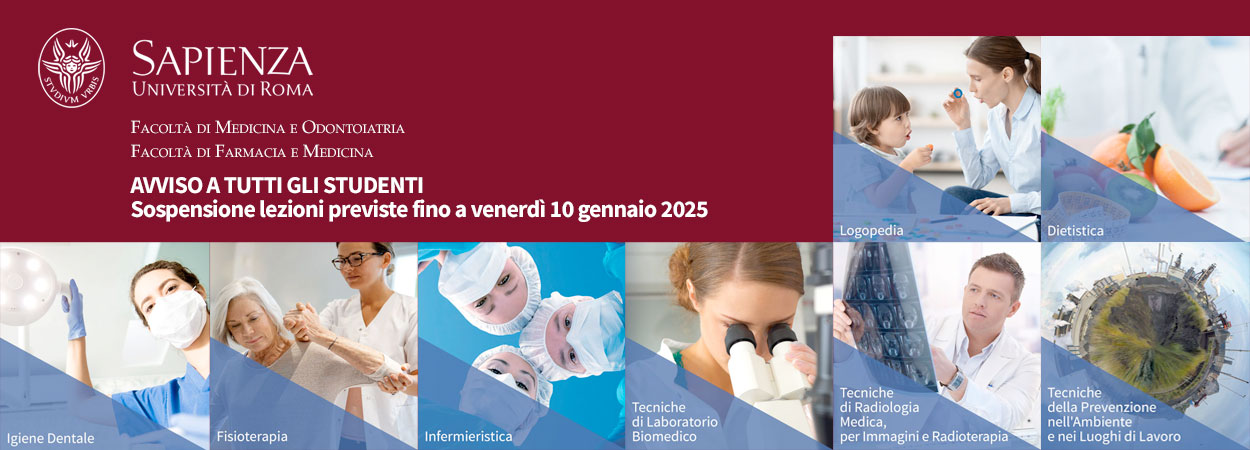 AVVISO A TUTTI GLI STUDENTI | Sospensione lezioni previste fino a venerdì 10 gennaio 2025